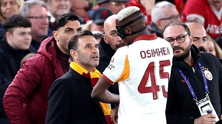 Galatasarayda kolundan sakatlanan Victor Osimhenden açıklama İşte kaçıracağı maçlar...