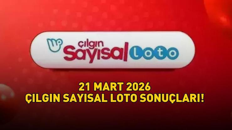 ÇILGIN SAYISAL LOTO SONUÇLARI 21 MART 2026 | Çılgın Sayısal Loto sonuçları açıklandı mı, saat kaçta açıklanır? 781,1 milyon TL büyük ikramiye! ÇILGIN SAYISAL LOTO SONUÇLARI 21 MART 2026 | Çılgın Sayısal Loto sonuçları açıklandı mı, saat kaçta açıklanır? 781,1 milyon TL büyük ikramiye!