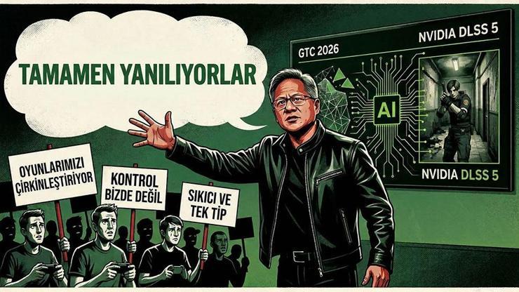 DLSS 5 konusunda oyunculara sert çıktı