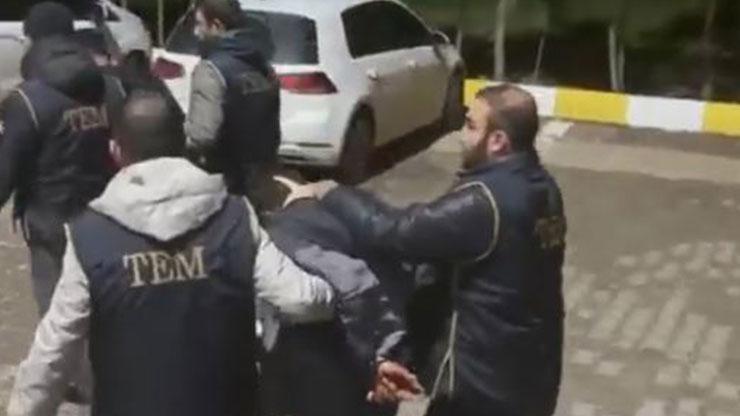 Diyarbakır'da Nevruz etkinliğinde terör örgütü pankartı açan 6 şüpheli gözaltına alındı