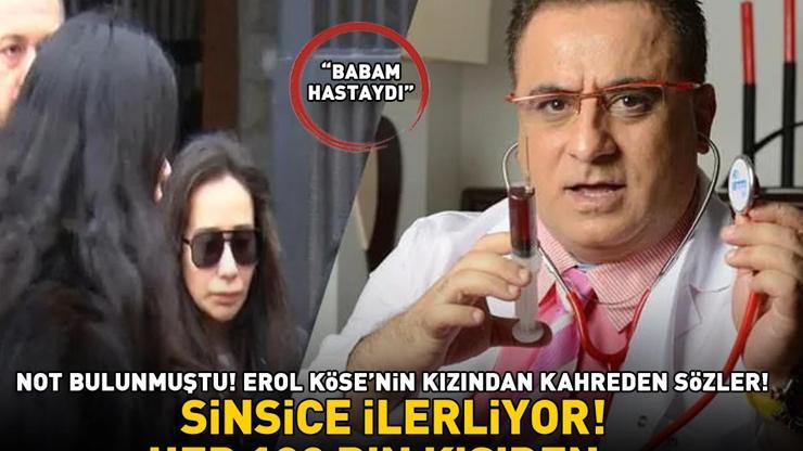 Not bulunmuştu Erol Kösenin kızı Dijan Köseden kahreden sözler ALS sinsice ilerliyor Her 100 bin kişiden 2 ila 6sında görülüyor