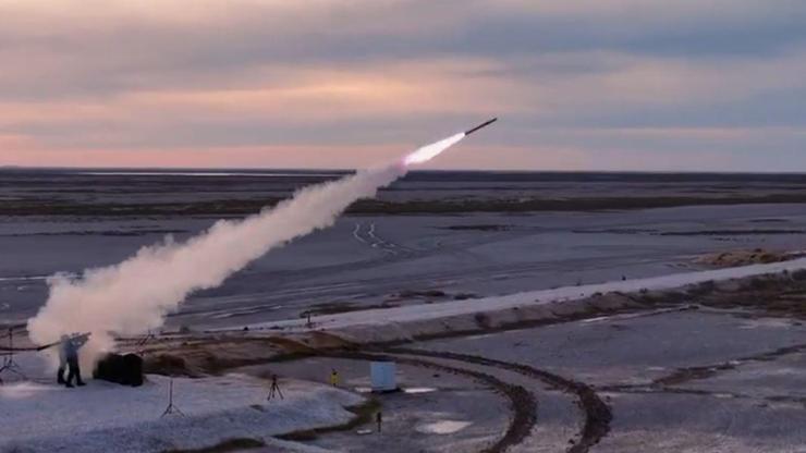 SUNGUR test atışında hedefi tam isabetle vurdu