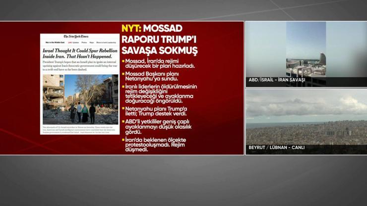 NYT: MOSSAD raporu Trump’ı savaşa sürükledi | 2003 Irak senaryosu tekrar mı ediyor