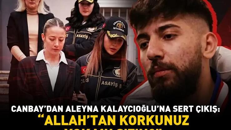 Kubilay Kaan Kundakçı cinayeti sonrası yeni kriz Rapçi Canbaydan Aleyna Kalaycıoğlu’na sert çıkış: Allah’tan korkunuz yok mu sizin