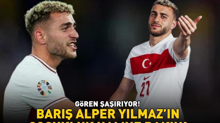 A Milli Takımın yıldızı Barış Alper Yılmazın çocukluk haline bakın GÖREN ŞAŞIRIYOR