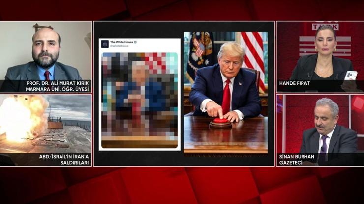 Beyaz Saraydan gizemli paylaşım Trumpın fotoğrafı neden sansürlendi