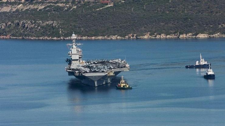 USS Gerald Ford gemisi Girit’te istenmedi
