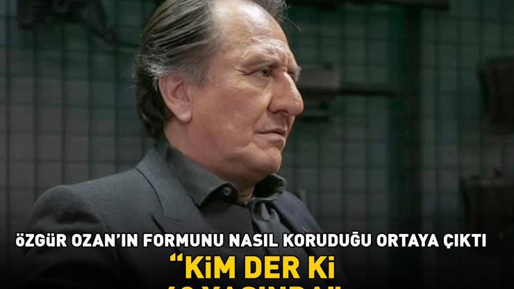 Kim der ki 60 yaşında Arka Sokakların Hüsnüsü Özgür Ozana bakın Formunu nasıl koruduğu ortaya çıktı