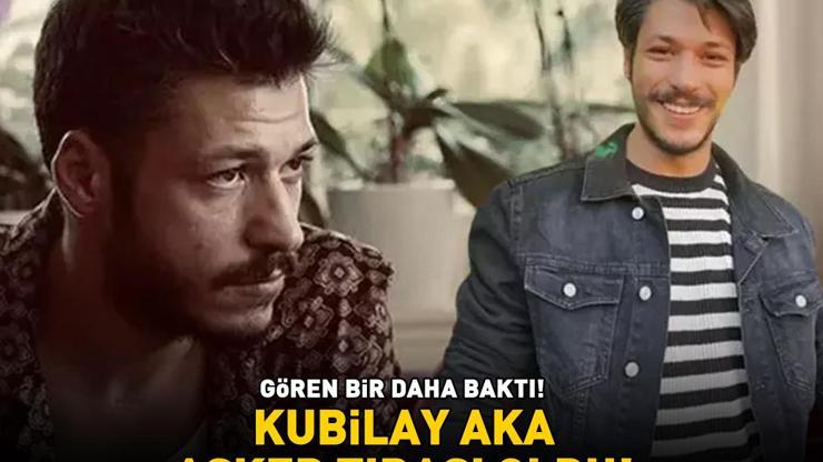 İnci Tanelerinin Cihanı Kubilay Akaya bakın Asker tıraşı oldu
