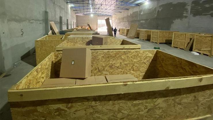 Adana'da kaçak 12 milyon 500 bin makaron ele geçirildi