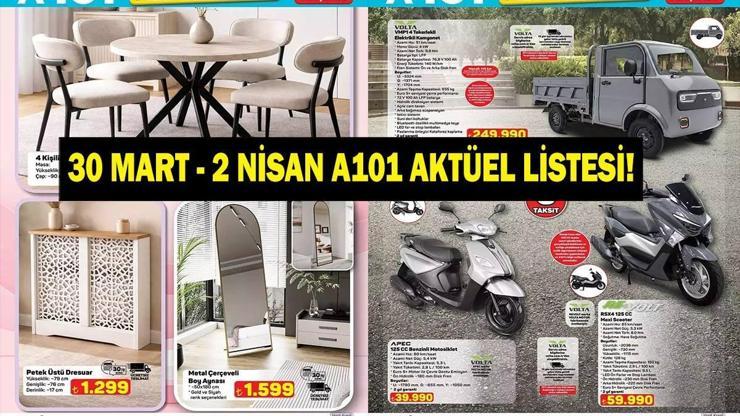 A101 2 Nisan 2026 Kataloğu Yayımlandı Bu Haftanın A101 İndirimli Ürünler Listesi Açıklandı TV’den Blender’a Onlarca Ürün Raflarda