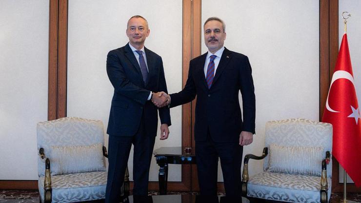 Bakan Fidan Gazze Barış Kurulu Yüksek Temsilcisi Mladenov'u kabul etti