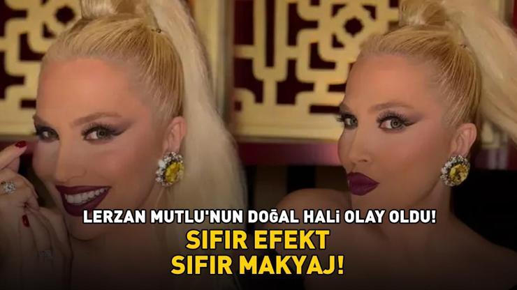 Lerzan Mutlu’nun doğal hali! SIFIR EFEKT, SIFIR MAKYAJ!