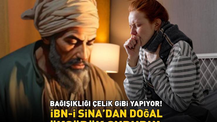 İBN-İ SİNADAN DOĞAL ÖKSÜRÜK ŞURUBU Grip ya da nezle olanlar dikkat Günde 2 kez tüketmek yetiyor: Bağışıklığı çelik gibi yapıyor