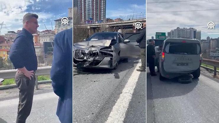Fenerbahçe Başkanı Sadettin Saran, trafik kazası geçirdi