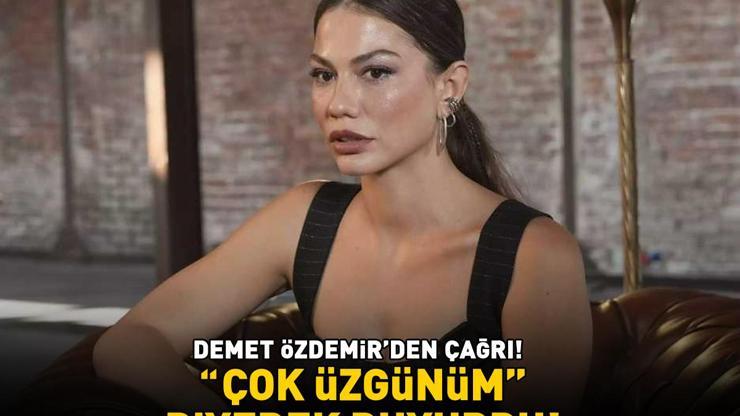 Eşref Rüyanın Nisanı Demet Özdemirden çağrı Çok üzgünüm diyerek duyurdu: Büyük geçmiş olsun