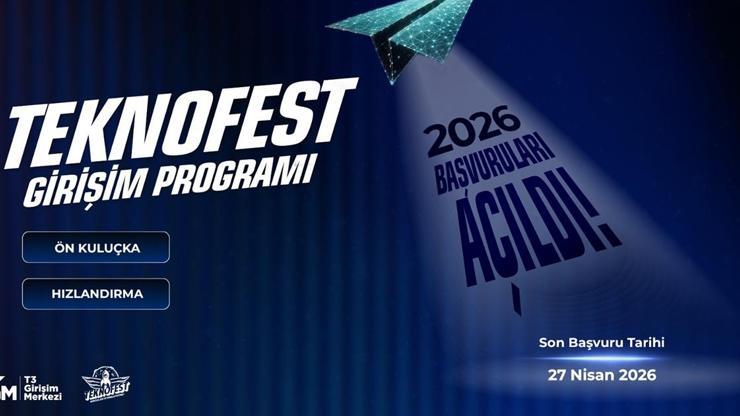 TEKNOFEST Girişim Programı 2026 başvuruları başladı TEKNOFEST Girişim Programı 2026 başvuruları başladı