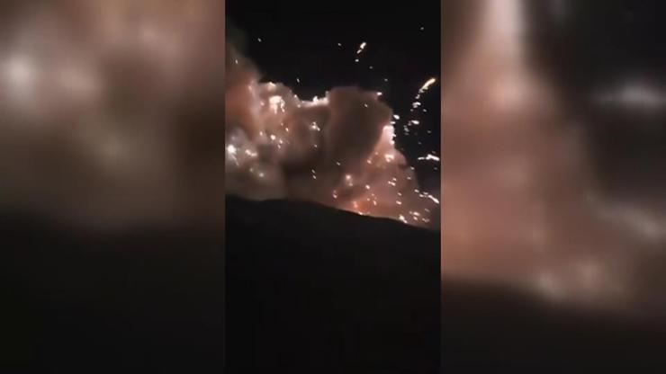 İran Ürdündeki üssü böyle vurdu