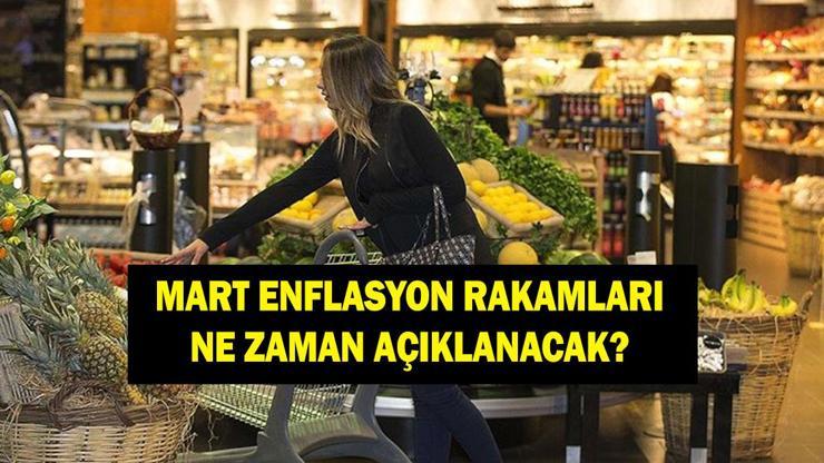 MART AYI ENFLASYON ORANI NE ZAMAN AÇIKLANACAK? TÜİK Mart ayı enflasyonunu ne zaman açıklayacak? Mart ayı enflasyon beklentisi nedir?
