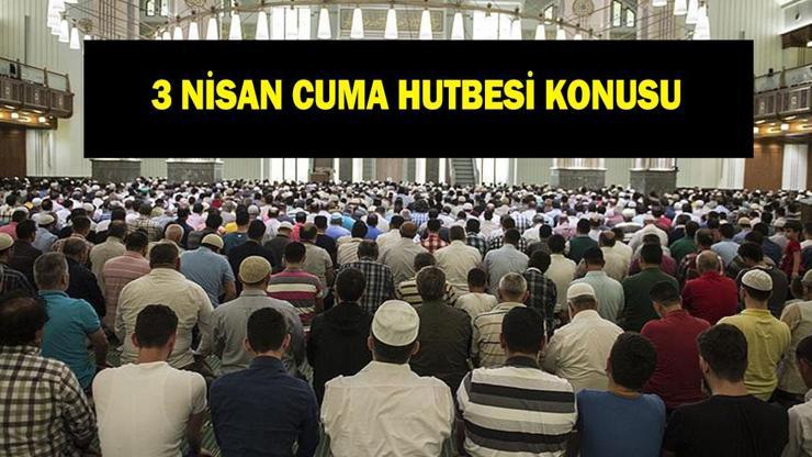  Diyanet Cuma Hutbesi konusu 'Cuma ve Ümmet Bilinci'