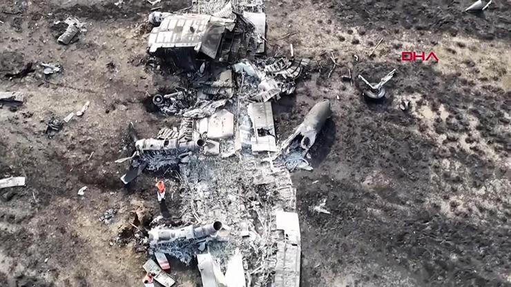 Son dakika... Gürcistan-Azerbaycan sınırında düşen C-130da dış müdahale izine rastlanmadı