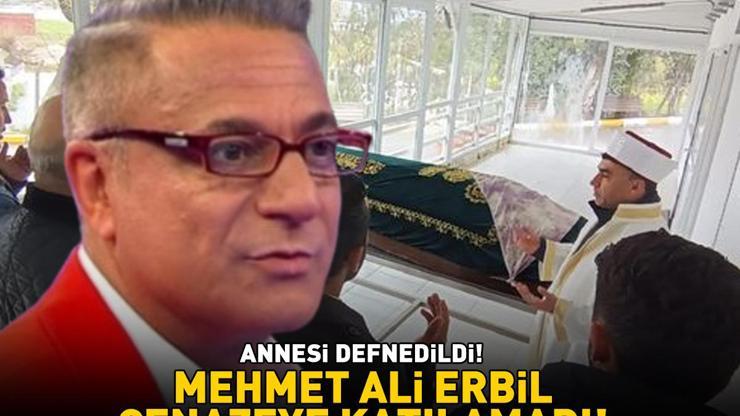 Mehmet Ali Erbil annesinin cenazesine katılamadı Yurdagül Eken defnedildi