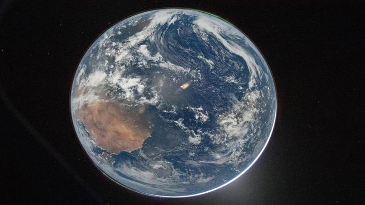 NASA paylaştı: 1972den bu yana ilk Merhaba Dünya