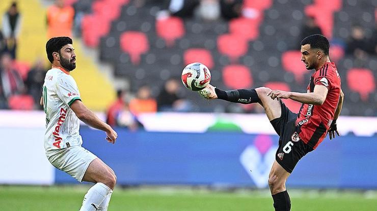 Gaziantep FK ile Alanyaspor yenişemedi