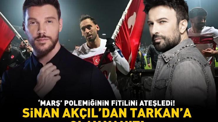 Tarkan sessizliğini bozdu Milli Takım için yeni marş hazırlayacak mı Sinan Akçıl polemiğin fitilini ateşledi: GEREK VAR