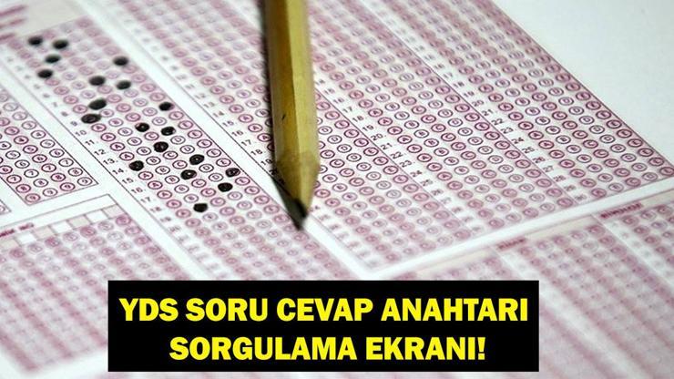YDS soru ve cevapları açıklandı mı? ÖSYM YDS/1 soru kitapçığı sorgulama YDS soru ve cevapları açıklandı mı? ÖSYM YDS/1 soru kitapçığı sorgulama