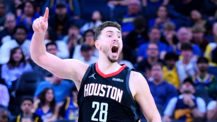 Alperen Şengün son anlarda attı; Houston Rockets, Warriors'ı mağlup etti!