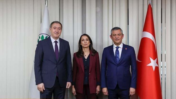 Özgür Özel'den DEM Parti'ye ziyaret Özgür Özel'den DEM Parti'ye ziyaret