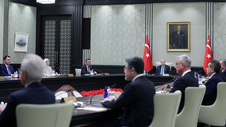 Cumhurbaşkanlığı Kabine Toplantısı sona erdi