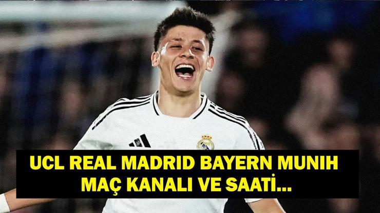 REAL MADRID BAYERN MUNİH MAÇI HANGİ KANALDA? Şampiyonlar Ligi Real Madrid Bayern Münih Maçı Ne Zaman Saat Kaçta? Arda Güler Oynayacak Mı? İşte Muhtemel 11'ler