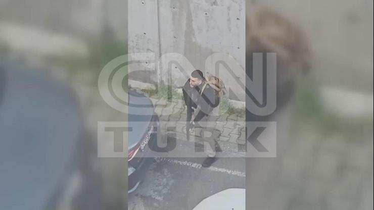 SON DAKİKA İSRAİL KONSOLOSLUĞU ÖNÜNE TERÖRİSTLER BÖYLE GELMİŞ İşte o görüntüler