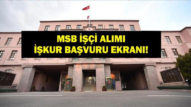 Milli Savunma Bakanlığı İşçi Alımı Başvuruları Başladı Mı? Başvuru Şartları Neler? Milli Savunma Bakanlığı İşçi Alımı Başvuruları Başladı Mı? Başvuru Şartları Neler?
