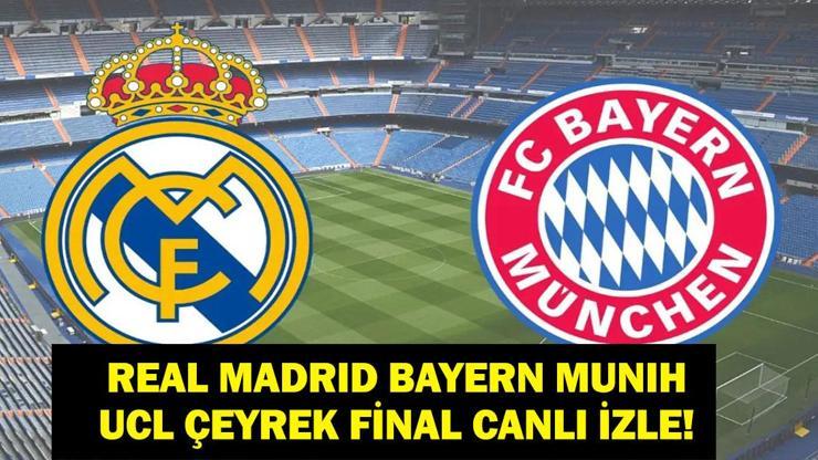  UEFA Şampiyonlar Ligi Real Madrid Bayern Münih Maçı Saat Kaçta, Hangi Kanalda? Arda Güler Oynayacak Mı? İşte İlk 11'ler
