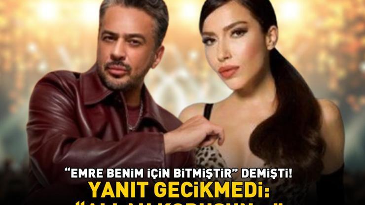 Demet Akalın polemiği ortalığı karıştırmıştı Burcu Güneşin Emre Altuğ benim için bitmiştir sözlerine olay yanıt: ‘Allah korusun…’