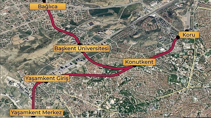Ankara'ya 4 yeni metro hattı Ankara'ya 4 yeni metro hattı