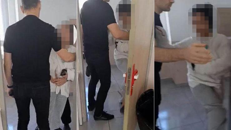  Çocukların yanında öğretmene hakaretler savurdu