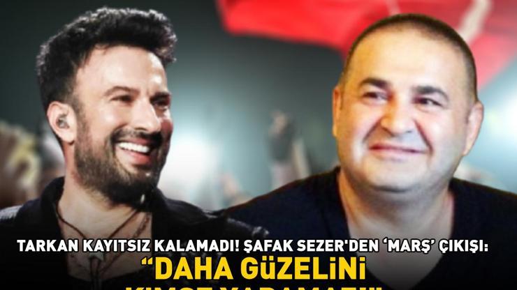 Milli Takım için yeni marş heyecanı Şafak Sezer Daha güzelini kimse yapamaz dedi, Tarkan kayıtsız kalamadı