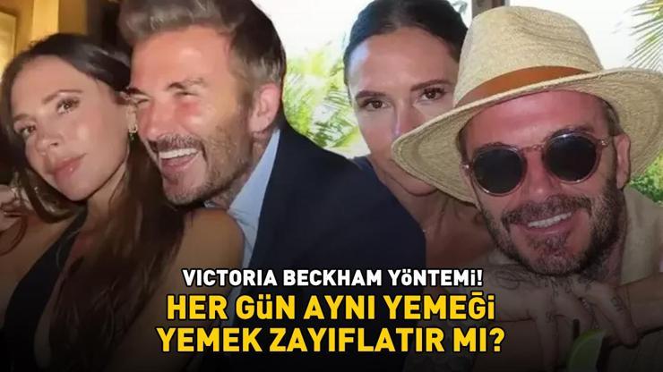 Victoria Beckham yöntemi! Her gün aynı yemeği yemek zayıflatır mı? O araştırma ortaya koydu!