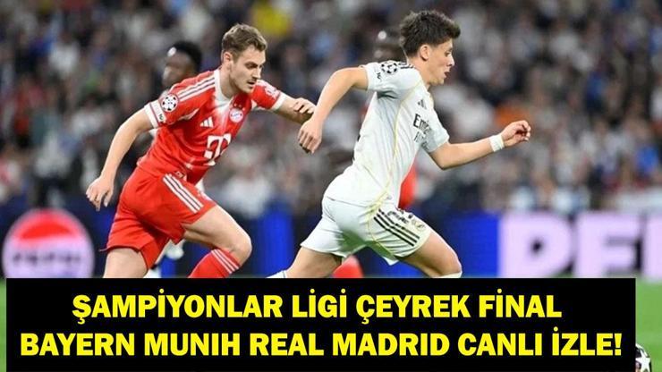 BAYERN MUNIH REAL MADRID MAÇI CANLI İZLE: Arda Güler İlk 11'de Mi? Şampiyonlar Ligi Bayern Münih Real Madrid Maçı Şifresiz Canlı İzle BAYERN MUNIH REAL MADRID MAÇI CANLI İZLE: Arda Güler İlk 11'de Mi? Şampiyonlar Ligi Bayern Münih Real Madrid Maçı Şifresiz Canlı İzle