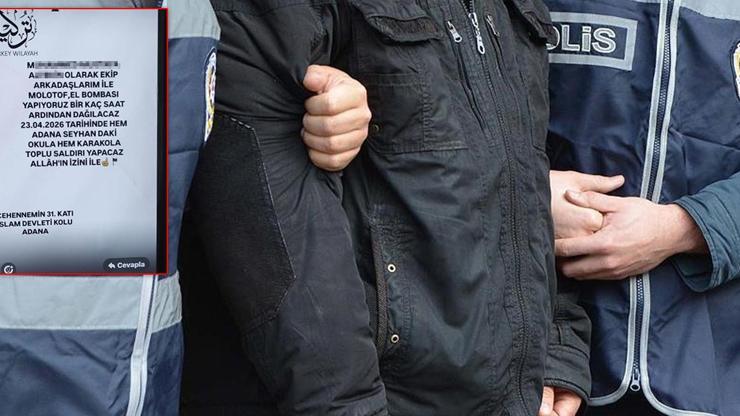 Emniyet ekipleri hemen harekete geçti! Sanal medyadan 'saldırı yapacağız' paylaşımına gözaltı