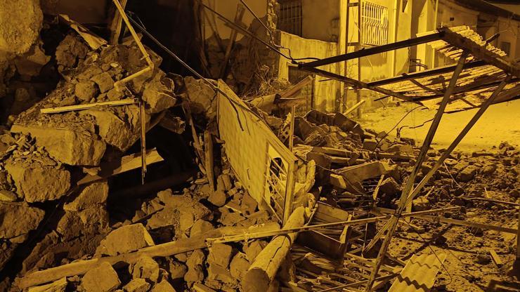 Kayseri’de müstakil ev çöktü; hasar oluştu