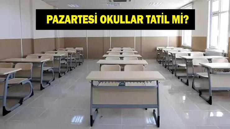 Pazartesi okullar var mı yok mu 20 Nisan 2026 Pazartesi okullar tatil mi İstanbul, Ankara, İzmir, Kahramanmaraş, Şanlıurfada okullar tatil mi edildi