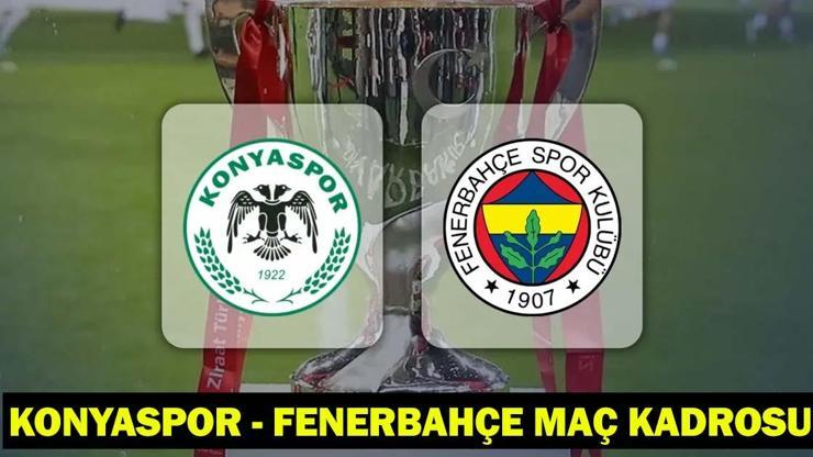  Konyaspor - Fenerbahçe maçı hangi kanalda, saat kaçta? Türkiye Kupası'nda çeyrek final gecesi!
