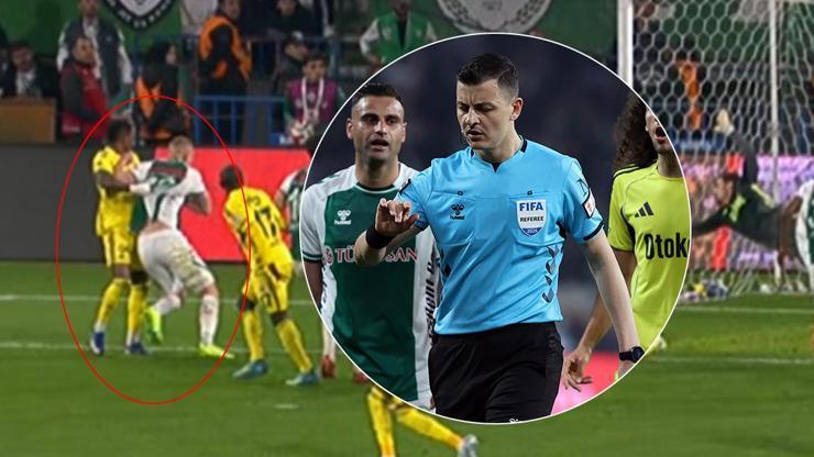 Konyaspor - Fenerbahçe maçındaki penaltı kararı masaya yatırıldı