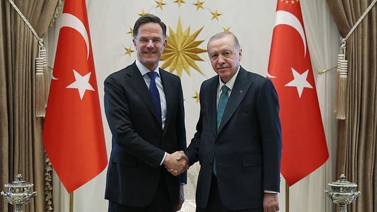 SON DAKİKA... Cumhurbaşkanı Erdoğan ile NATO Genel Sekreteri Rutteyi kabul etti: İran konusunda barıştan yanayız