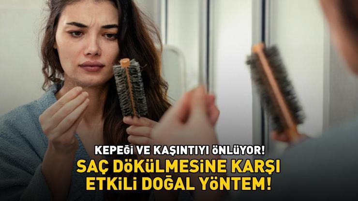 Saç dökülmesini bıçak gibi kesen 3 malzemeli doğal yöntem! 30 dakika bekletmek yetiyor: Kepeği önlüyor, kaşıntı ve pullanmanın önüne geçiyor!